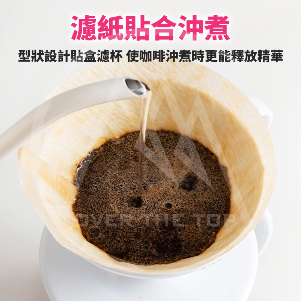 日本製 HARIO V60 無漂白錐形咖啡濾紙（110/100張）／MARUKI KYOWA 協和咖啡濾紙【超越巔峰】-細節圖3