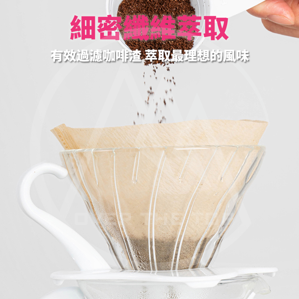 日本製 HARIO V60 無漂白錐形咖啡濾紙（110/100張）／MARUKI KYOWA 協和咖啡濾紙【超越巔峰】-細節圖4