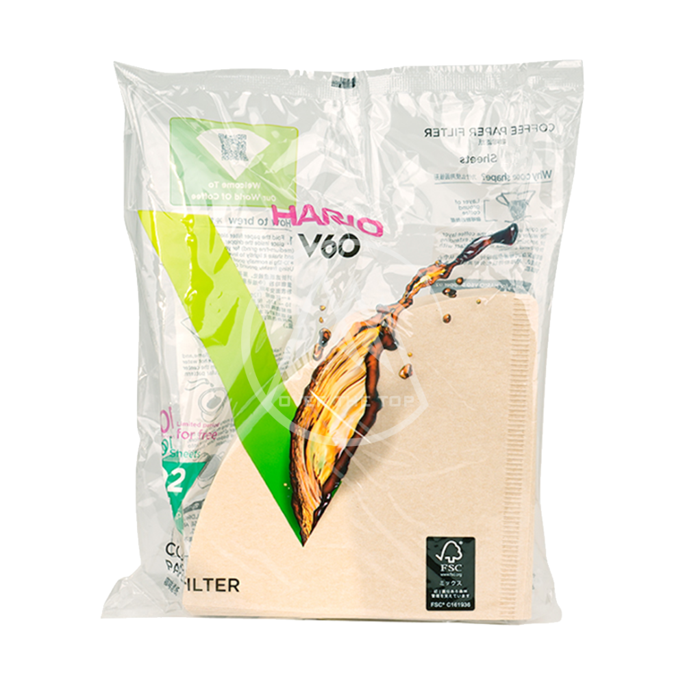 日本製 HARIO V60 無漂白錐形咖啡濾紙（110/100張）／MARUKI KYOWA 協和咖啡濾紙【超越巔峰】-規格圖4