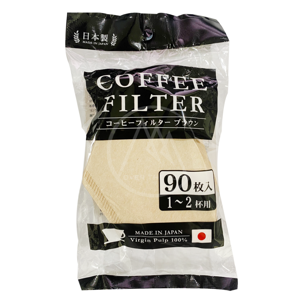 MARUKI 1-2杯份90張 梯形－黑