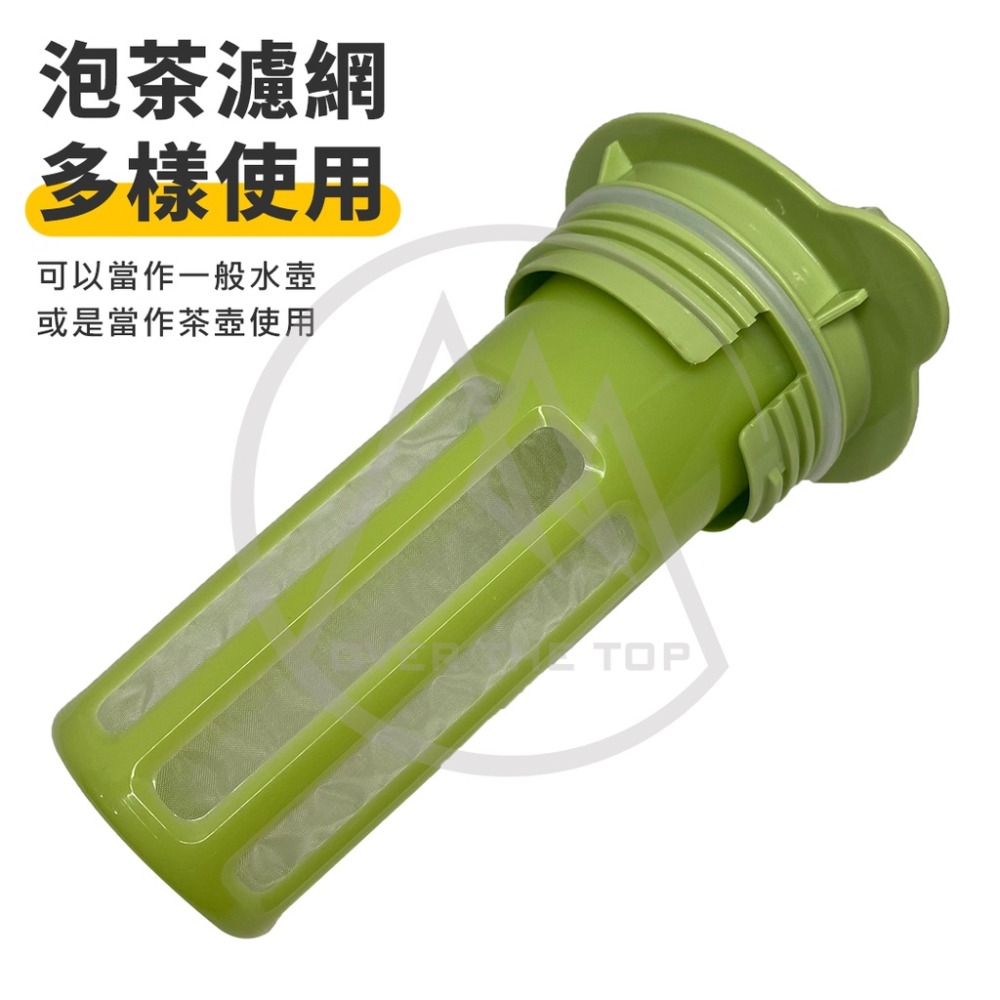 日本製 Lustroware 岩崎 密封耐熱冷水壺 2.1L（附泡茶濾網）／旋蓋式耐熱水壺 果汁瓶 飲料壺【超越巔峰】-細節圖5