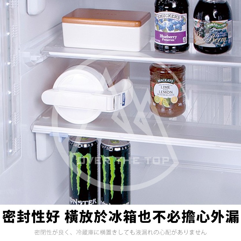 日本製 Lustroware 岩崎 按壓密封耐熱冷水壺 2.1L/可橫放冷水瓶 果汁瓶 K-1276【超越巔峰】-細節圖3