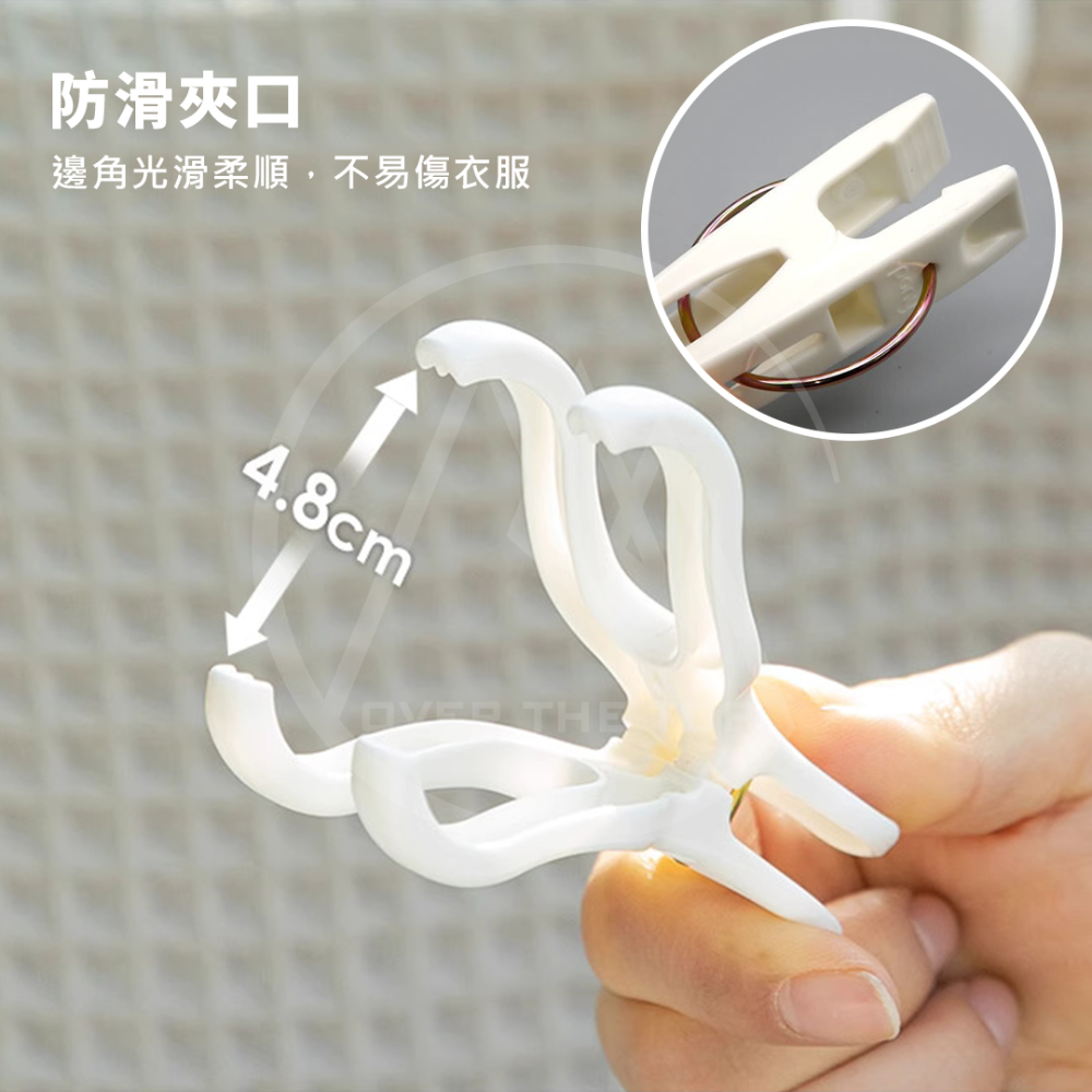 日本製 曬衣夾（40入／8入）晒衣夾 晾衣夾 褲夾 裙夾 曬衣夾子 曬被夾 床單夾 棉被夾 固定夾 防風夾【超越巔峰】-細節圖7