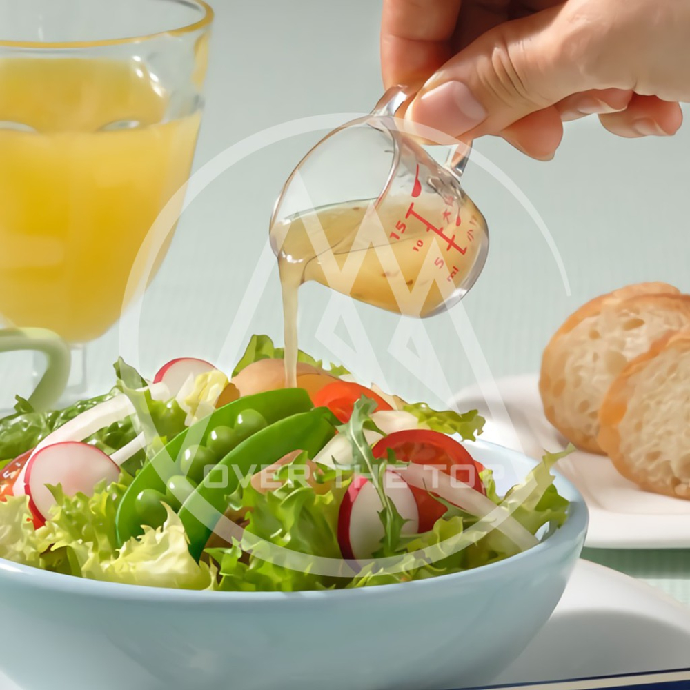 日本製 迷你蜂蜜杯（15ml）／小量杯 小奶盅 奶精杯 計量杯 醬料杯 迷你杯 鬆餅醬料杯 下午茶用具【超越巔峰】-細節圖2