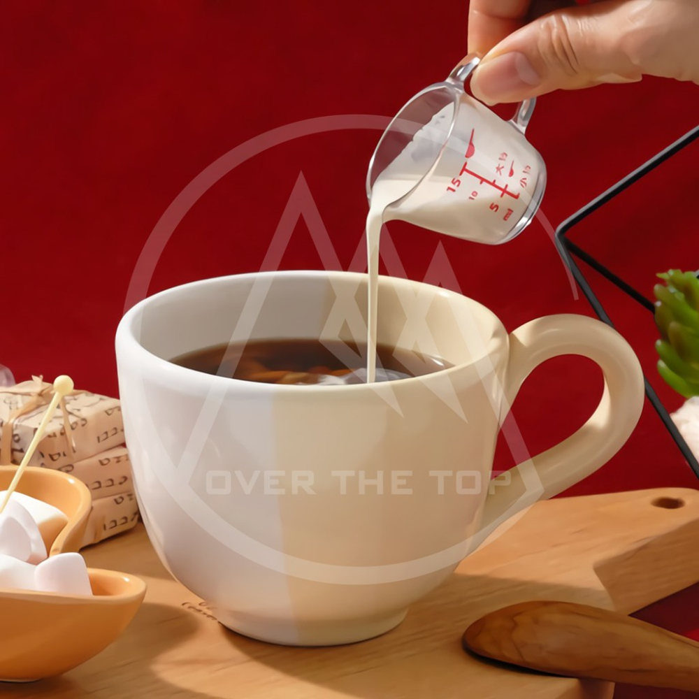 日本製 迷你蜂蜜杯（15ml）／小量杯 小奶盅 奶精杯 計量杯 醬料杯 迷你杯 鬆餅醬料杯 下午茶用具【超越巔峰】-細節圖5