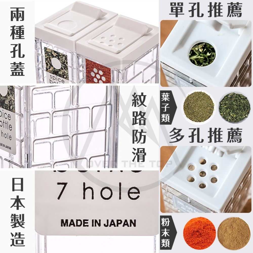 日本製 調味料罐／開關式香料罐 胡椒瓶 胡椒罐 香料瓶 調味料瓶 辣粉瓶 辛香料收納罐 醬料罐 醬料瓶【超越巔峰】-細節圖7