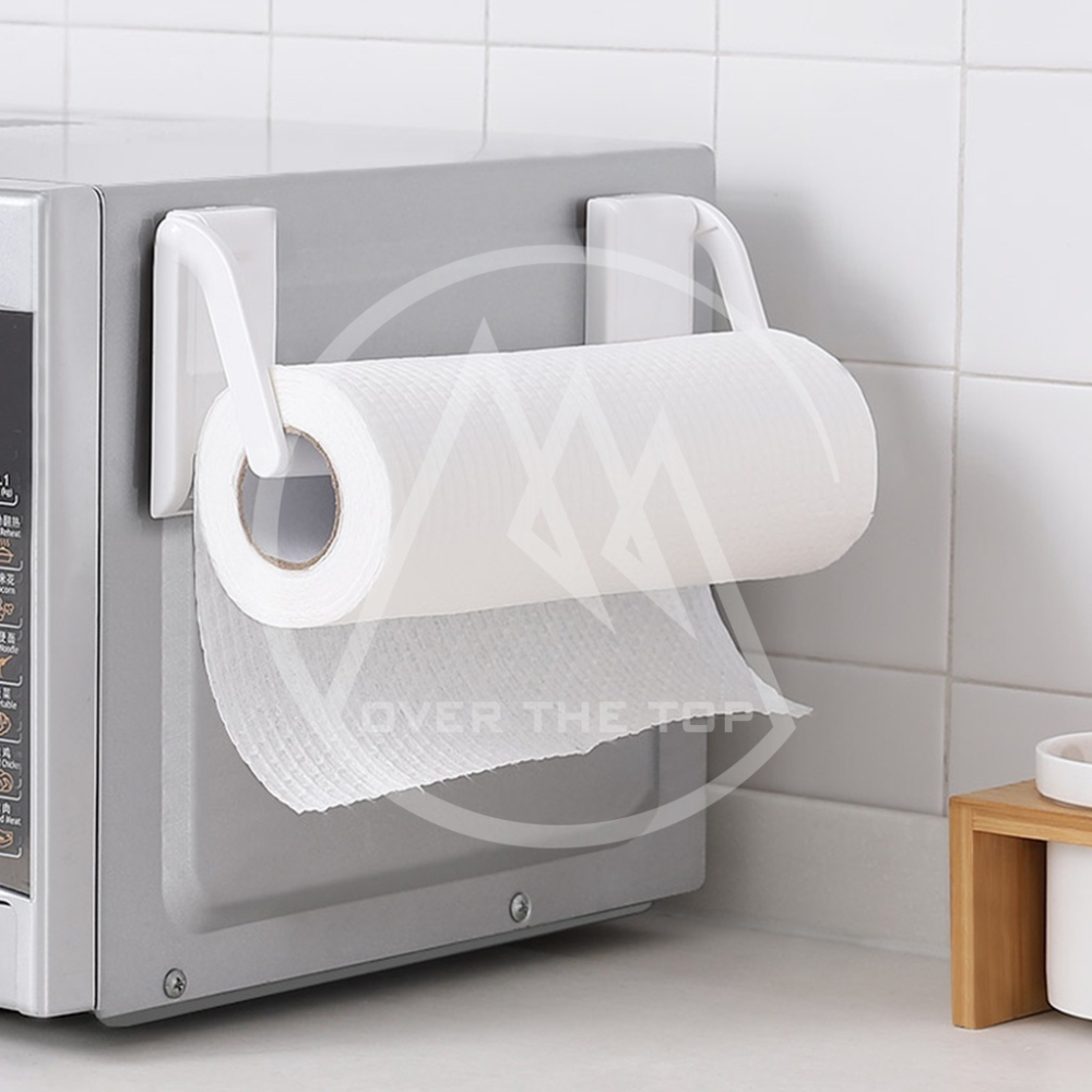 日本 SURUGA 磁吸式紙巾架／免打孔紙巾架 廚房紙巾架 衛生紙收納 無痕紙巾架 毛巾架 抹布架 保鮮膜架【超越巔峰】-細節圖7