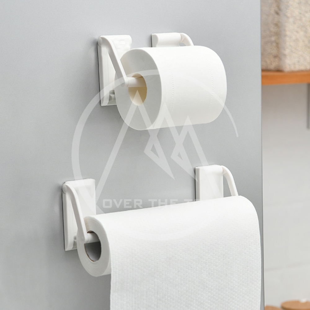 日本 SURUGA 磁吸式紙巾架／免打孔紙巾架 廚房紙巾架 衛生紙收納 無痕紙巾架 毛巾架 抹布架 保鮮膜架【超越巔峰】-細節圖8