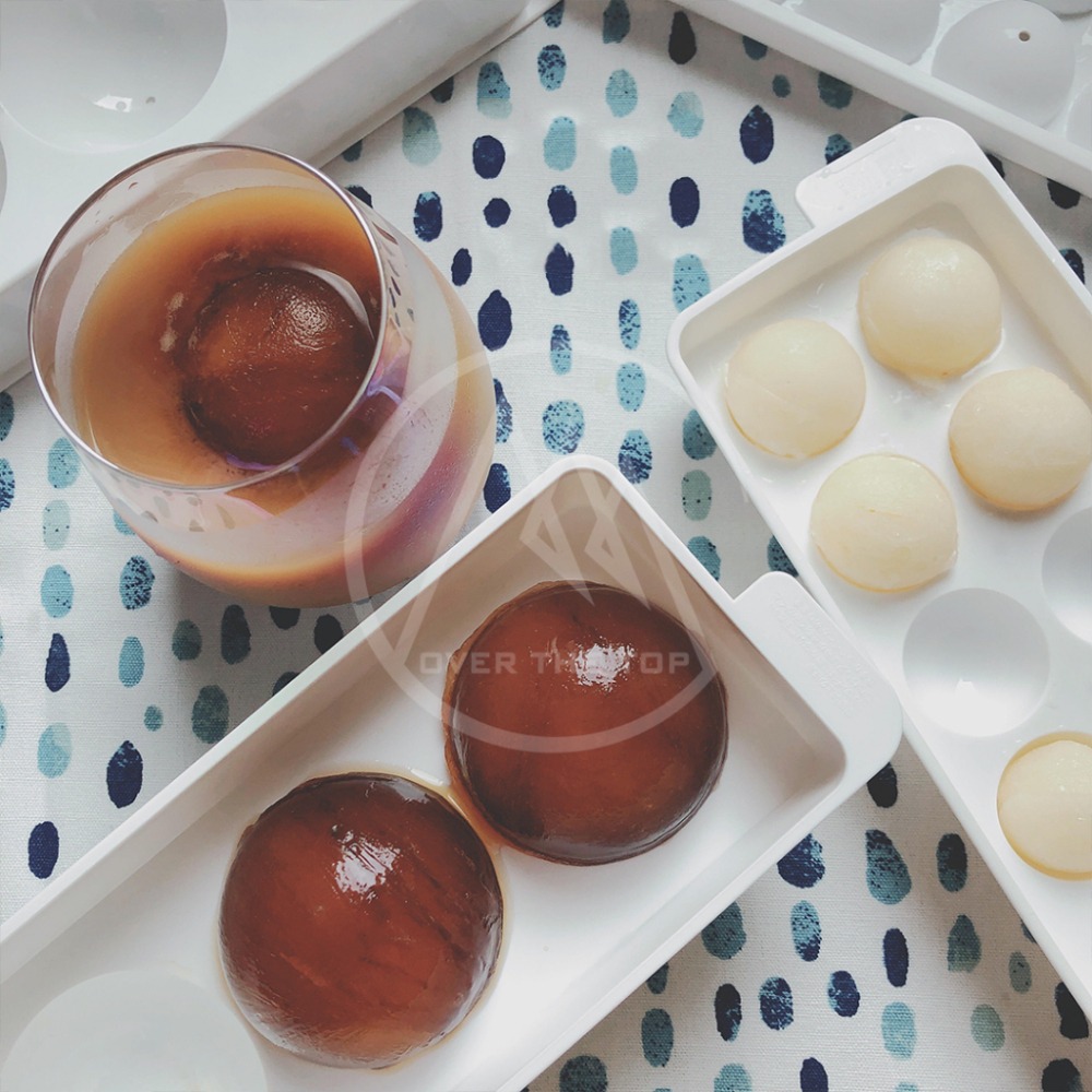 日本製 冰塊盒／威士忌冰球 製冰盒 圓球冰塊 長條冰盒 冰塊模具 碎冰盒 帶蓋冰塊盒 果凍模具【超越巔峰】-細節圖3