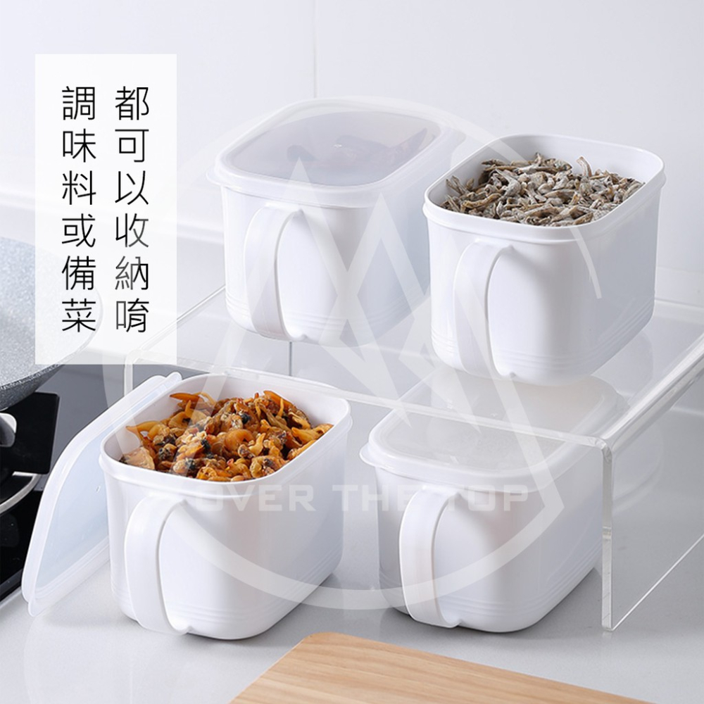 日本製 密封調味盒／密封保鮮盒 味噌收納盒 味噌盒 調味罐 調味瓶 辣椒醬罐 備料盒 鹽味精收納 胡椒罐【超越巔峰】-細節圖3