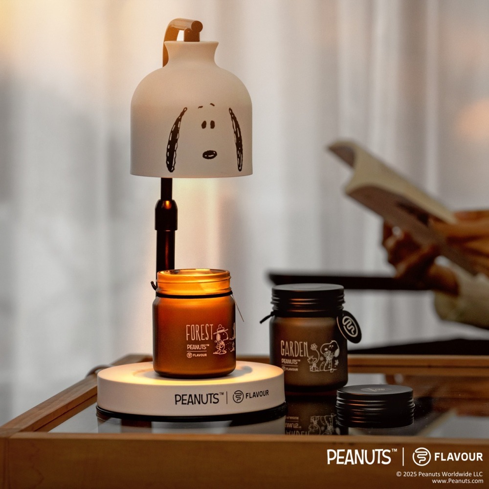 史努比聯名香氛✨FLAVOUR 居家香氛蠟燭【寵物友善】／SNOOPY融蠟燈 芳香膏 香氛膏 芳香蠟燭燈 香薰蠟燭-細節圖4