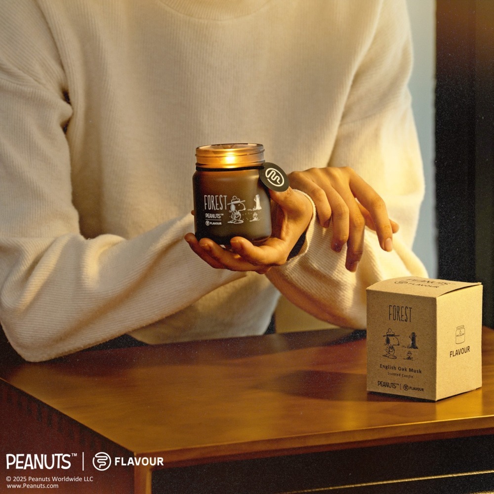 史努比聯名香氛✨FLAVOUR 居家香氛蠟燭【寵物友善】／SNOOPY融蠟燈 芳香膏 香氛膏 芳香蠟燭燈 香薰蠟燭-細節圖6