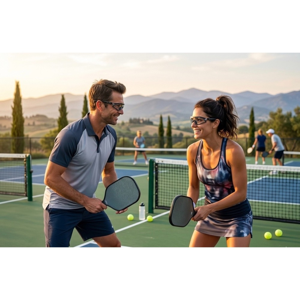 🕶️【官方產品】ESPNER🇪🇸高清透明＂PICKLEBALL＂匹克球款一體成型防爆鏡片＂P4 LABS＂-細節圖3