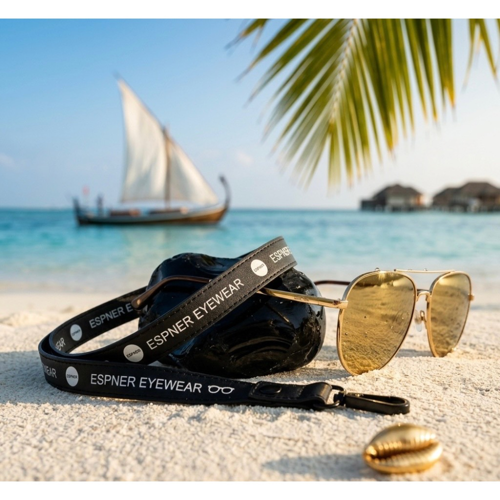 🕶️【官方產品】ESPNER Black PU Lanyard | 工作證 | 證件夾 | 眼鏡掛繩 | 鑰匙圈-細節圖3