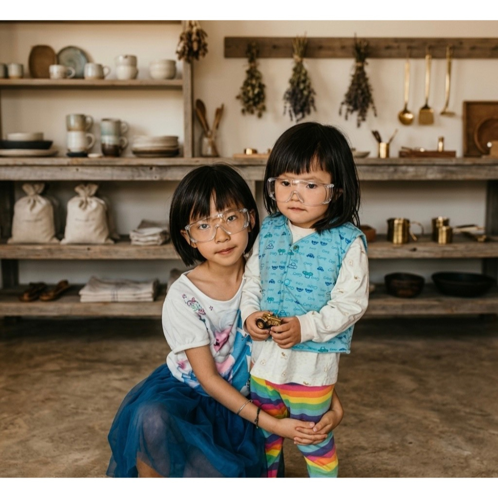 CORONAVIRUS KIDS兒童護目鏡 防風防塵｜可套近視眼鏡｜UV400防紫外線｜ANSI EN166｜台灣製-細節圖9