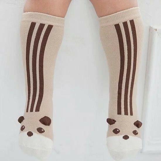 韓版動物造型防滑棉質中筒襪-2到4歲可穿-細節圖5