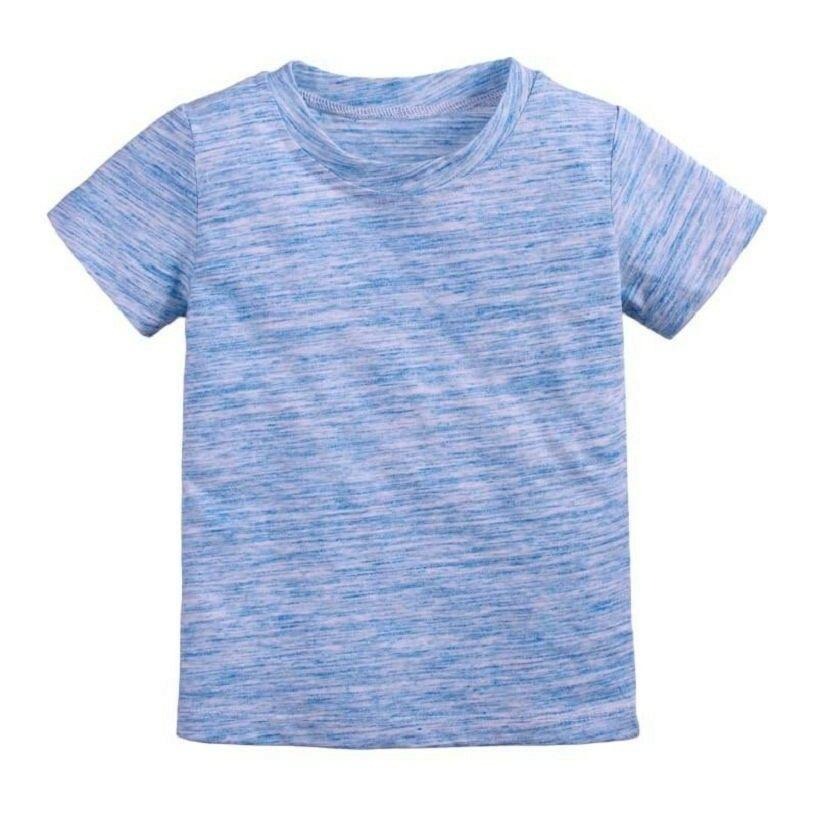 5折出清~台灣現貨 純棉童裝 竹節棉素色短T/短T90碼/100碼/110碼/120碼/130碼/140碼-細節圖2