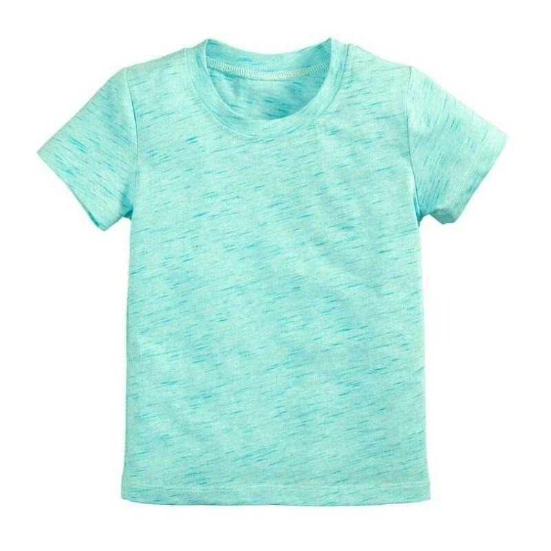 5折出清~台灣現貨 純棉童裝 竹節棉素色短T/短T90碼/100碼/110碼/120碼/130碼/140碼-細節圖3