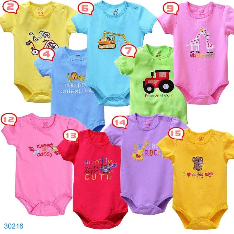 5折出清~台灣現貨 EPK最新款夏季純棉短袖包屁衣9m/12m/18m/24m-細節圖2