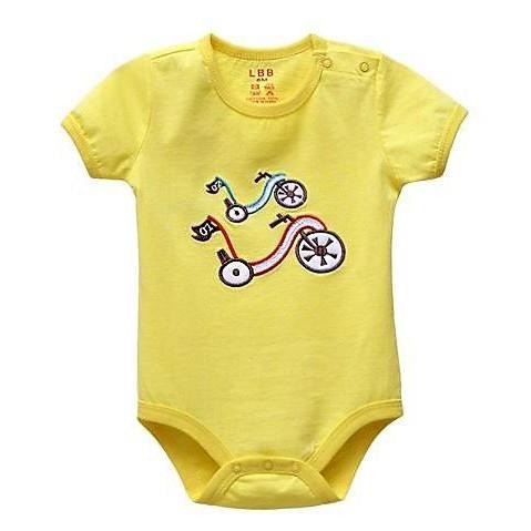 5折出清~台灣現貨 EPK最新款夏季純棉短袖包屁衣9m/12m/18m/24m-細節圖3