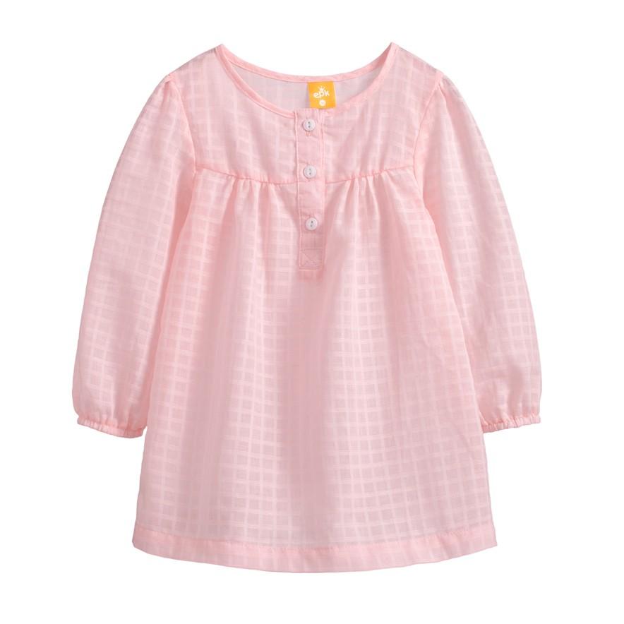 5折出清~台灣現貨 梭織小女生洋裝/裙式上衣-90/100/110/120/130-細節圖4