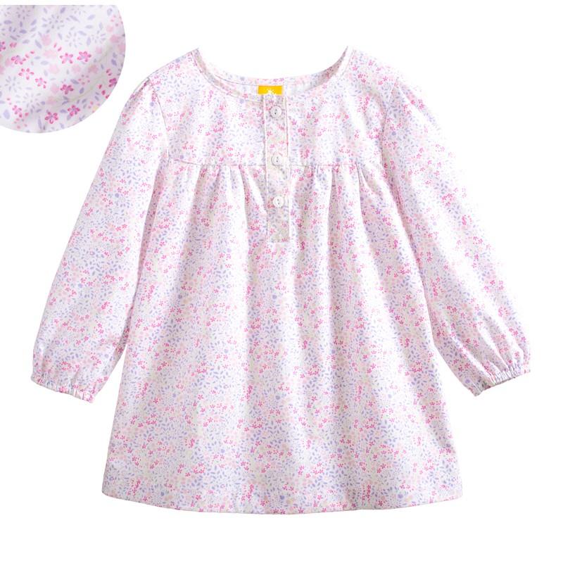 5折出清~台灣現貨 梭織小女生洋裝/裙式上衣-90/100/110/120/130-細節圖6