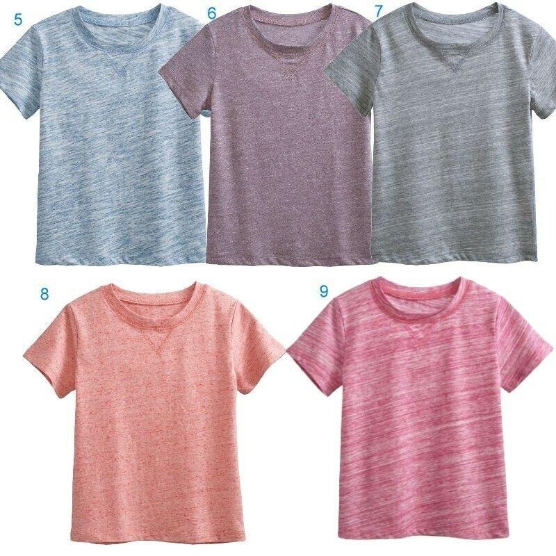 5折出清~透氣竹節棉親子素色短T,110/120/130/140/150/160/170-細節圖3