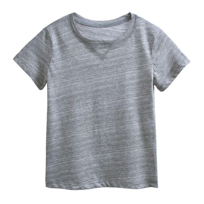 5折出清~透氣竹節棉親子素色短T,110/120/130/140/150/160/170-細節圖6