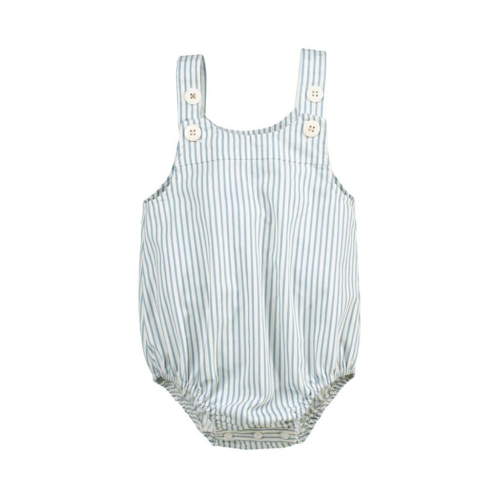 5折出清~台灣現貨 小男生印花吊帶包屁衣 背心包屁衣 襯衫棉包屁衣EPK包屁衣6m/9m/12m/18m/24m-細節圖5