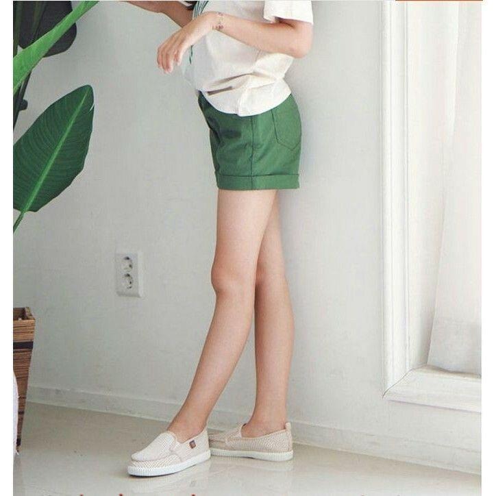 5折出清~epk女短褲 捲邊女孩好搭彈性短褲 台灣現貨 女童褲-細節圖3