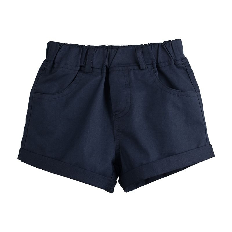 5折出清~epk女短褲 捲邊女孩好搭彈性短褲 台灣現貨 女童褲-規格圖6