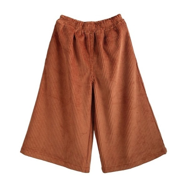 5折出清~台灣現貨 純棉童裝 時尚燈心絨寬褲/長褲/親子系列120/130/140/150/160/170-規格圖6