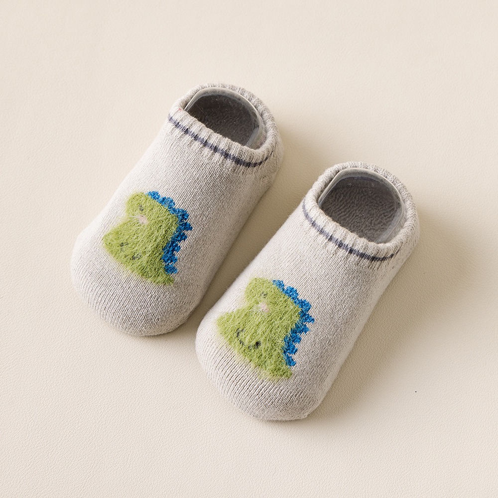 20毛絨-灰綠恐龍