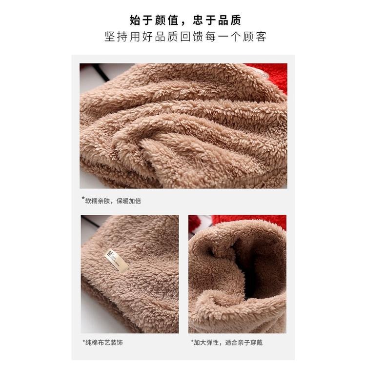 台灣現貨 韓版純色毛絨圍脖 兒童圍脖 加厚圍脖 保暖圍脖-細節圖2