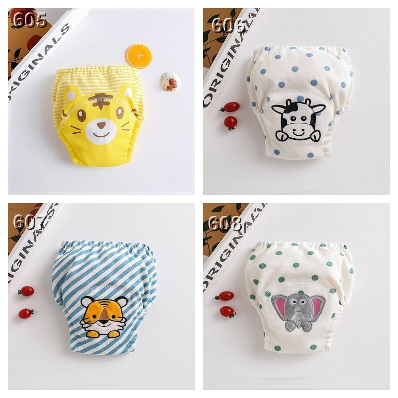 商檢合格  動物印花學習褲 四層紗練習褲 七層學習褲 INS學習褲 90/100/110-細節圖4