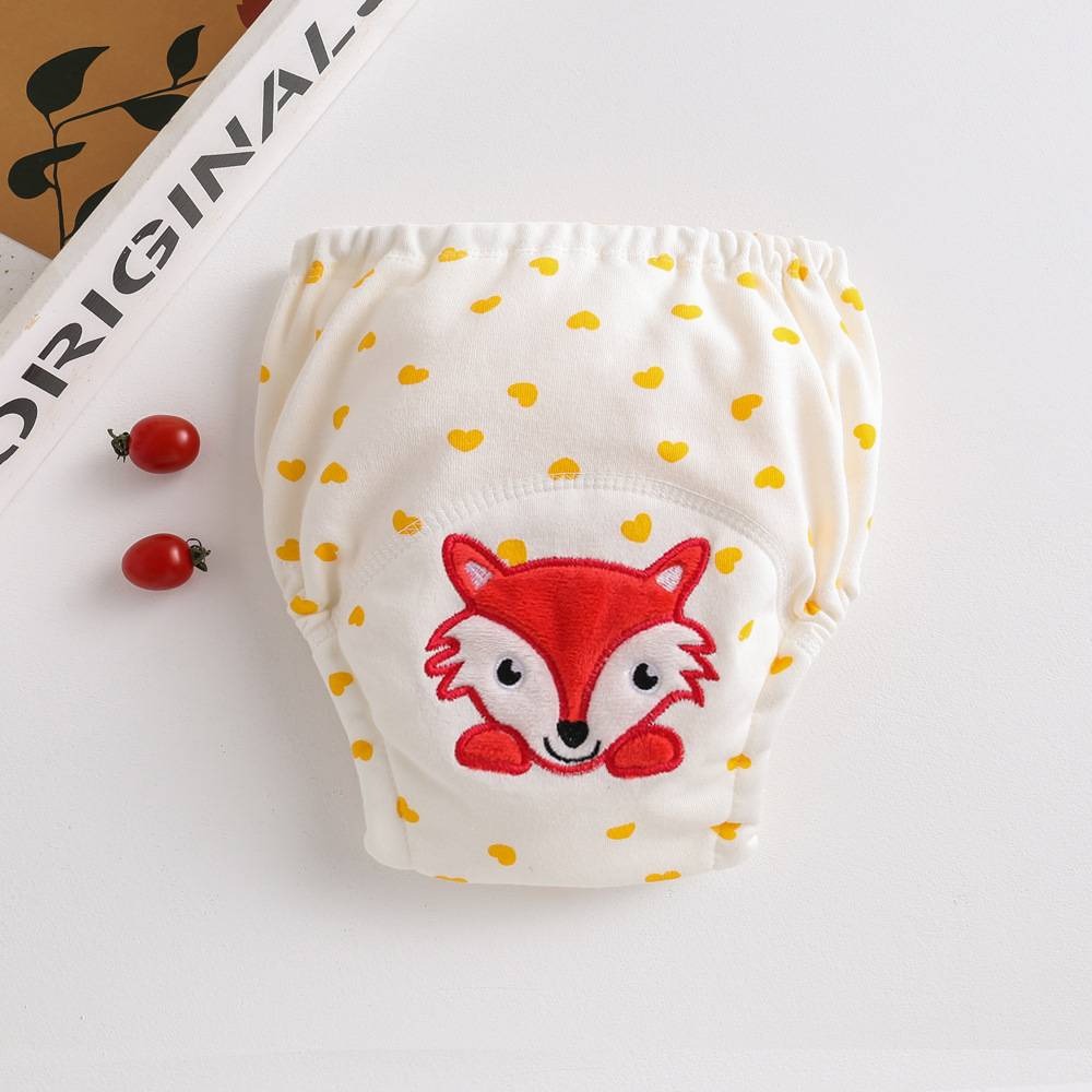 商檢合格  動物印花學習褲 四層紗練習褲 七層學習褲 INS學習褲 90/100/110-規格圖7