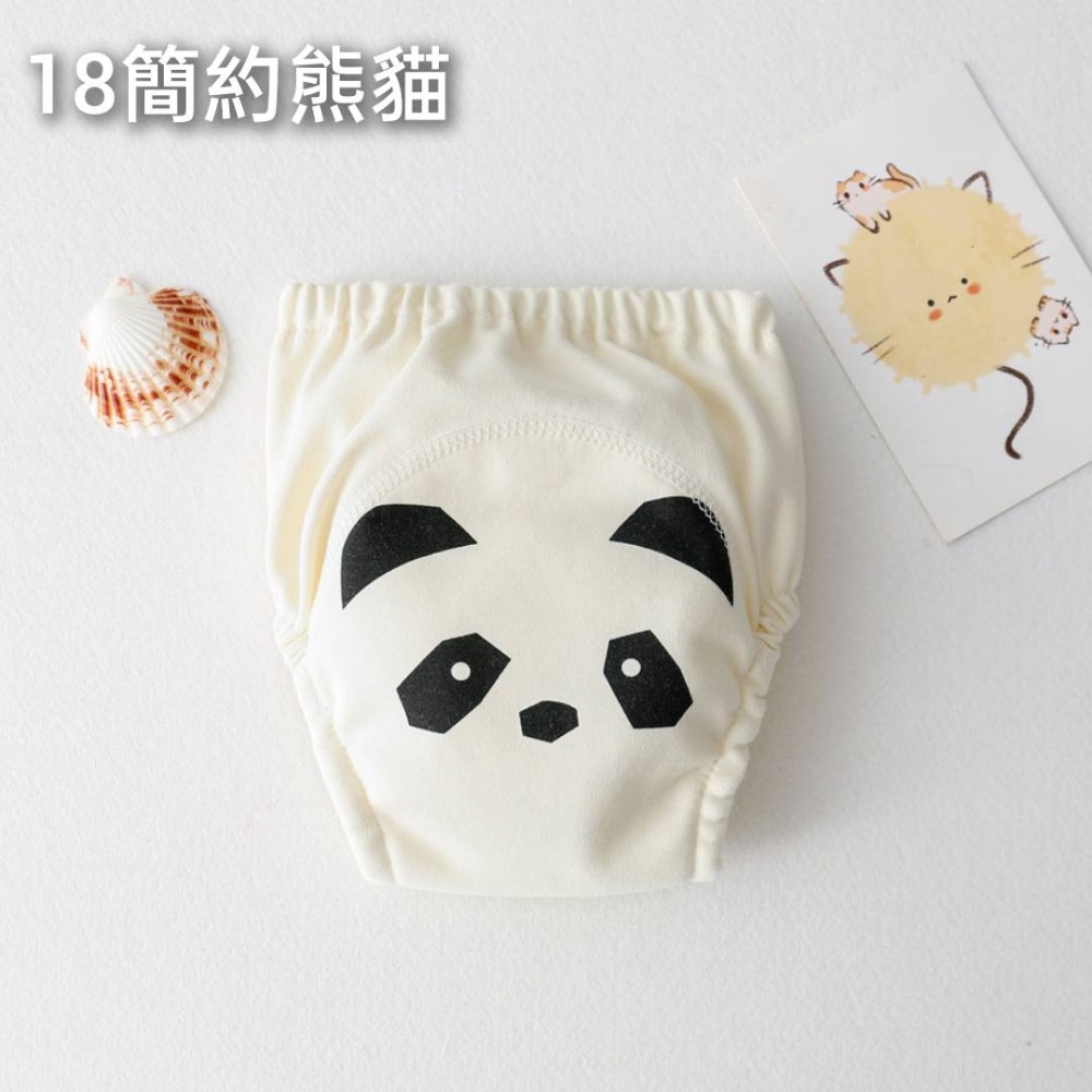 商檢合格  INS風學習褲 卡通風練習褲 7層學習褲 防水尿尿褲-規格圖9