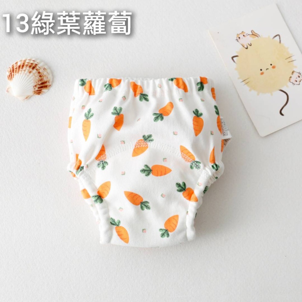 商檢合格  INS風學習褲 卡通風練習褲 7層學習褲 防水尿尿褲-規格圖9
