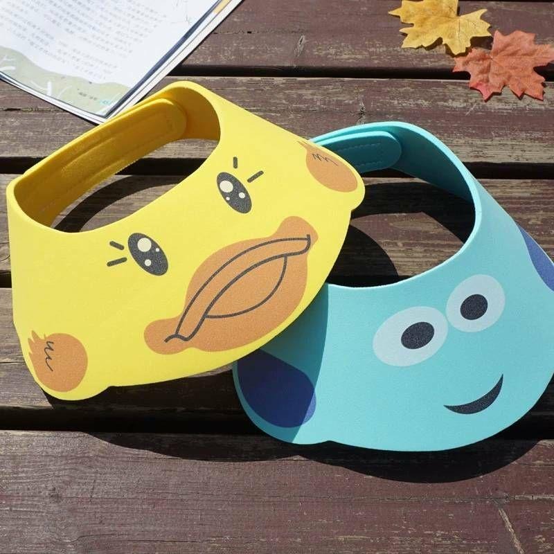 台灣現貨 洗髮帽 讓寶寶愛洗頭 魔術粘洗髮帽 幼兒浴帽 現貨供應-細節圖3