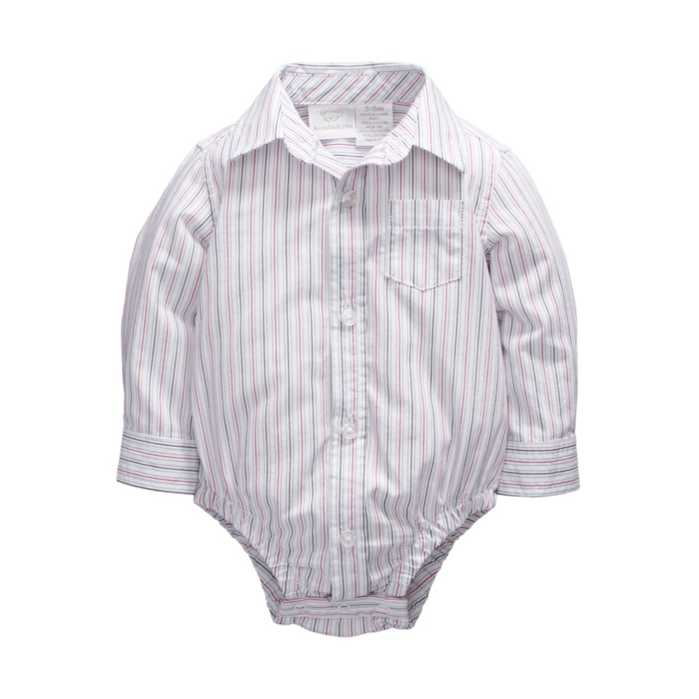 (福袋5)白條紋襯衫18-24m