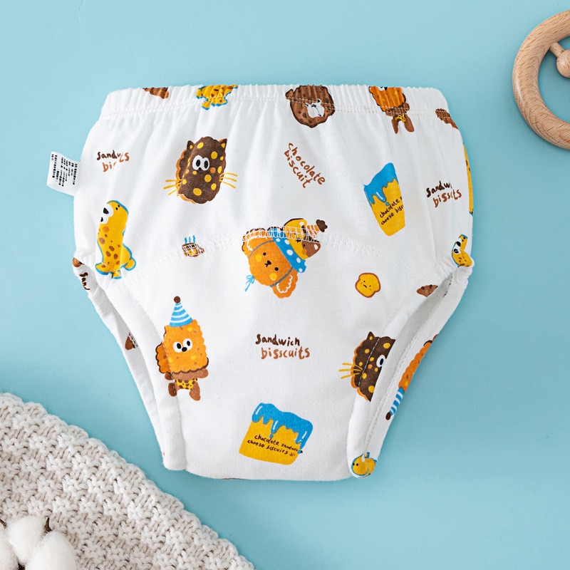 商檢合格  六層紗學習褲/尿褲 車車/飛機/美人魚這裡有喔!台灣現貨供應喔-規格圖7