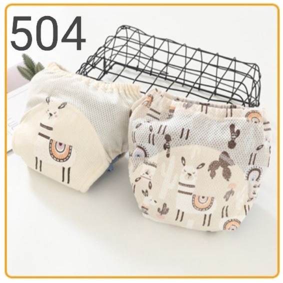 商檢合格  網眼棉學習褲 洞洞棉訓練褲 四層紗學習褲 7層布尿褲-規格圖9