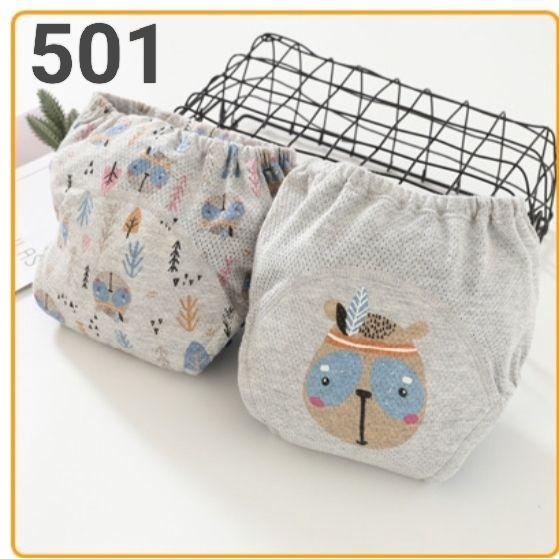 商檢合格  網眼棉學習褲 洞洞棉訓練褲 四層紗學習褲 7層布尿褲-規格圖9