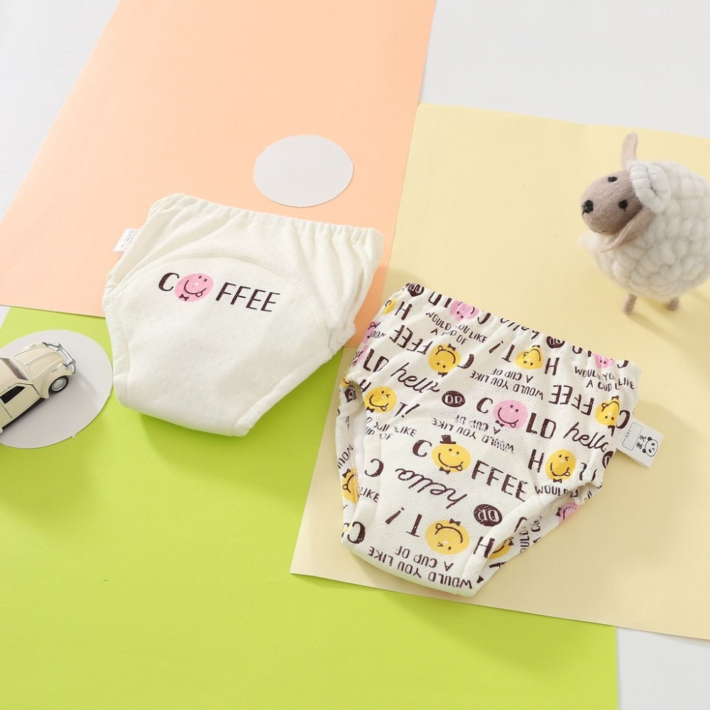 商檢合格  網眼棉學習褲 洞洞棉訓練褲 四層紗學習褲 7層布尿褲-規格圖9