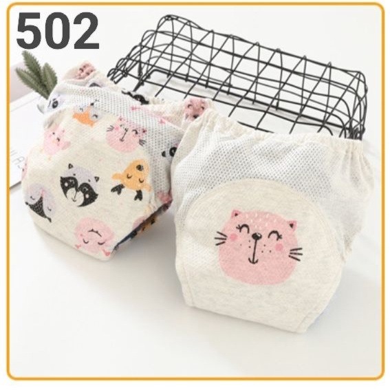 商檢合格  網眼棉學習褲 洞洞棉訓練褲 四層紗學習褲 7層布尿褲-規格圖9