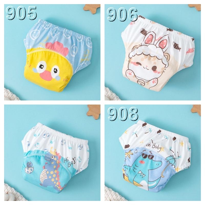 商檢合格  大動物卡通圖學習褲 瞬吸學習褲 練習褲 布尿褲90/100/110-細節圖4