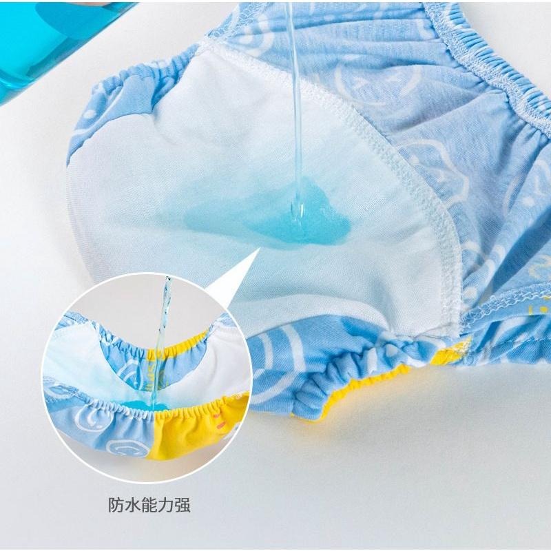 商檢合格  大動物卡通圖學習褲 瞬吸學習褲 練習褲 布尿褲90/100/110-細節圖7