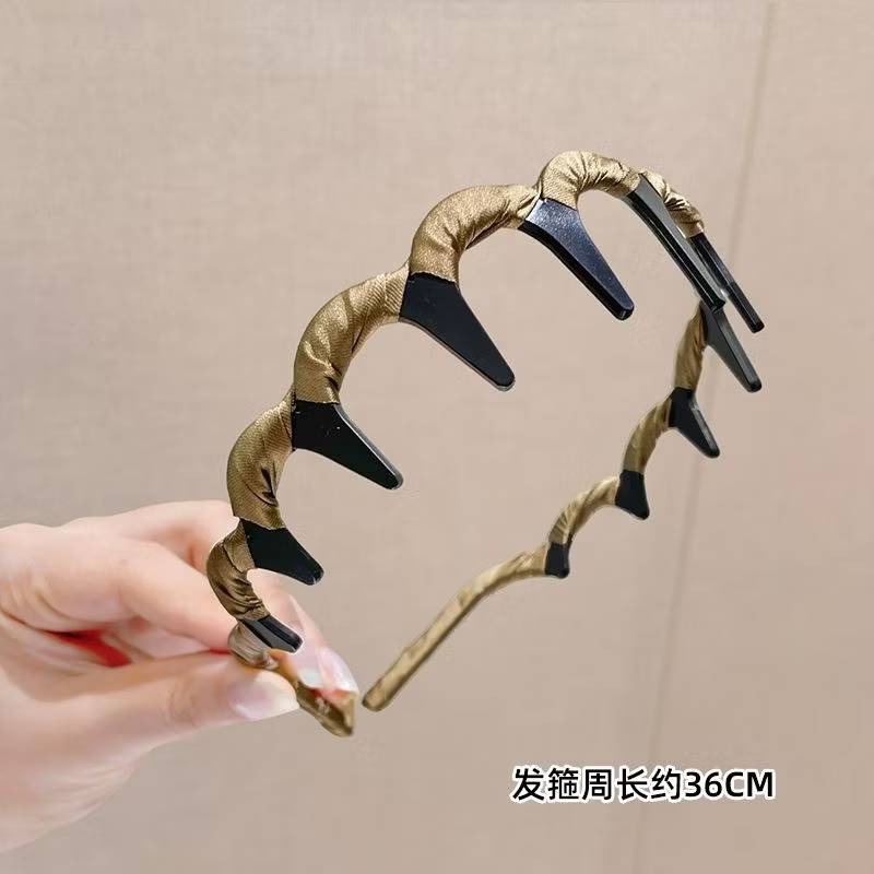 碎髮髮箍 波浪髮箍 碎髮整理神器 2色可選 中性款-規格圖4