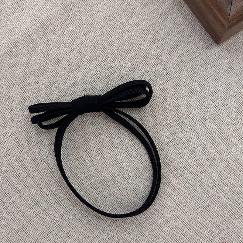 韓版小清新蝴蝶結髮圈 百搭 馬尾髮圈 髮繩 辮子髮圈 FA022-細節圖6