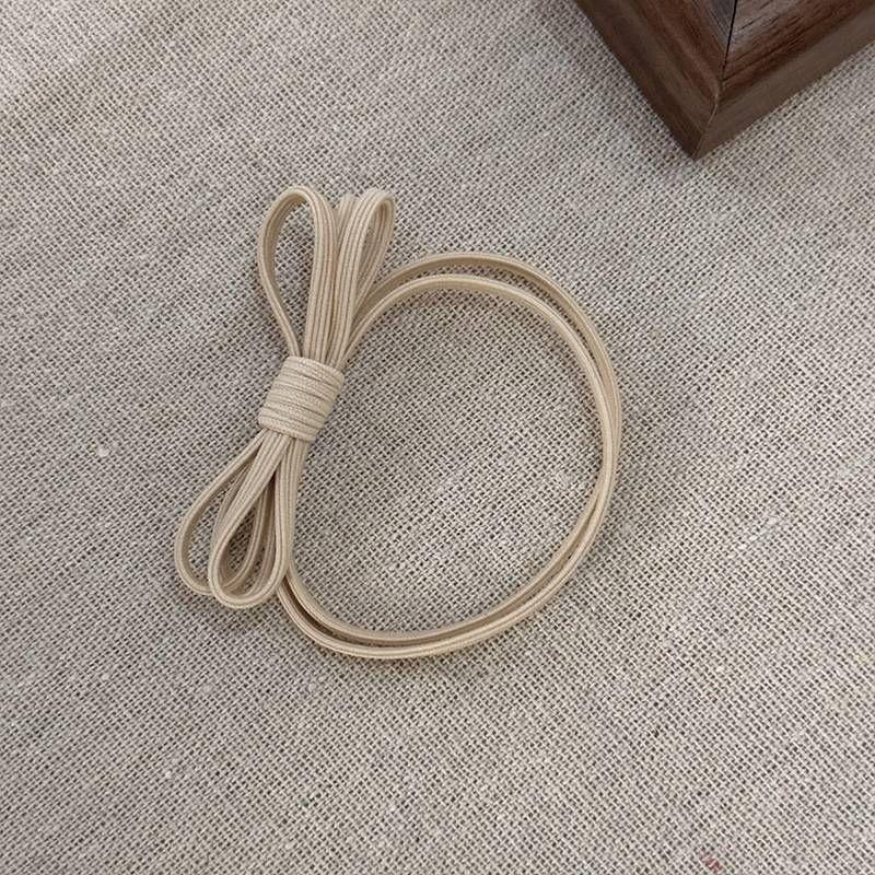 韓版小清新蝴蝶結髮圈 百搭 馬尾髮圈 髮繩 辮子髮圈 FA022-細節圖7